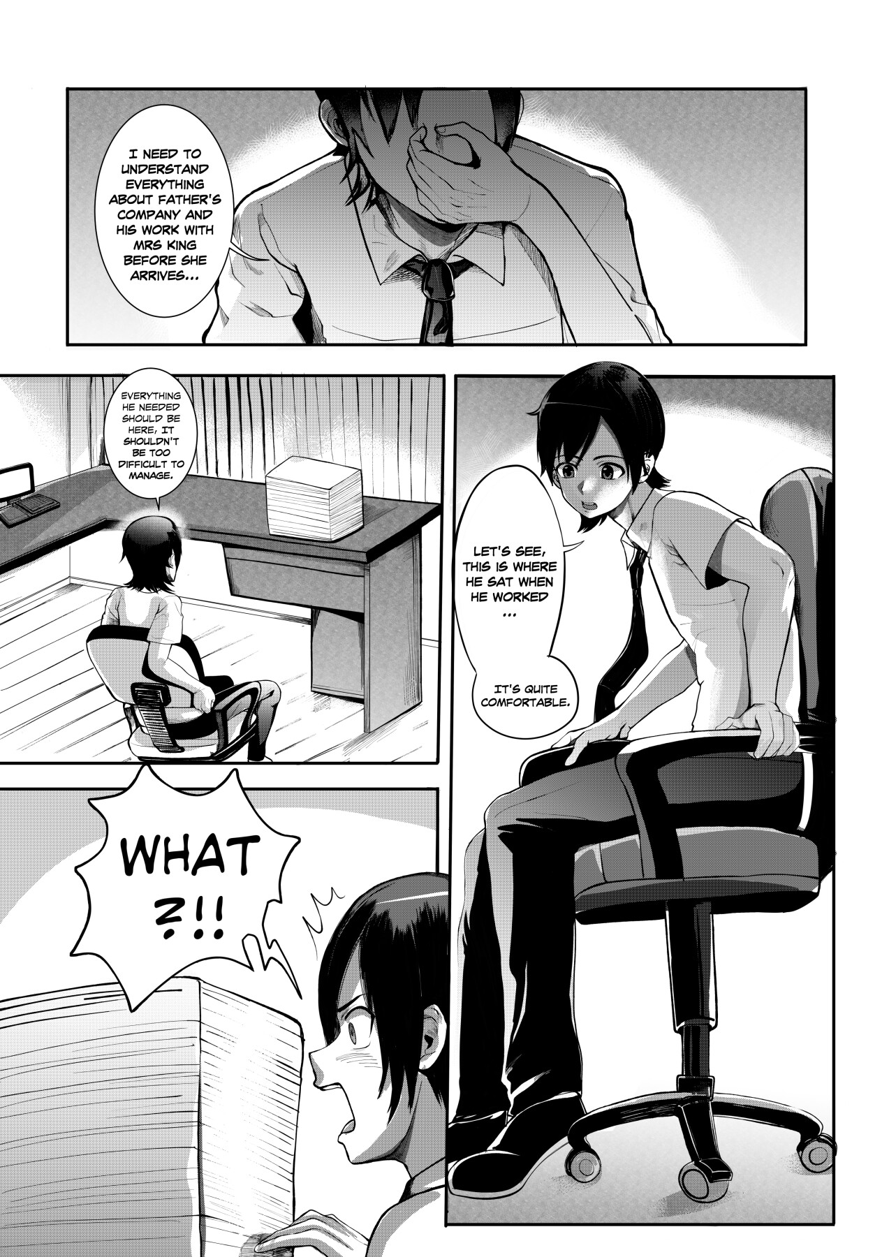 Hentai Manga Comic-Inherited Business 1-Read-8